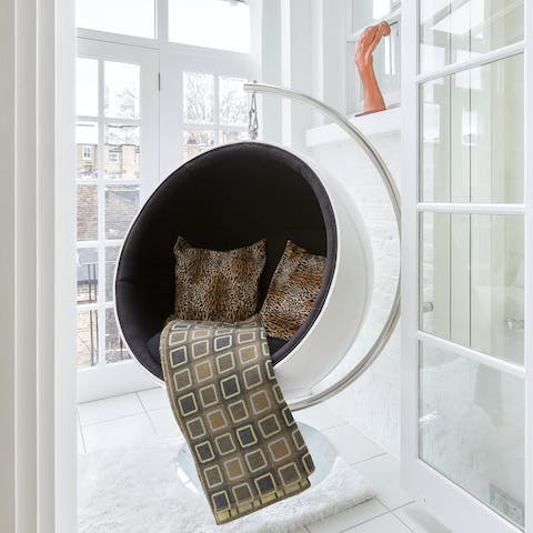 The heated conservatory