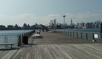 Take the East River ferry from North Williamsburg to Manhattan