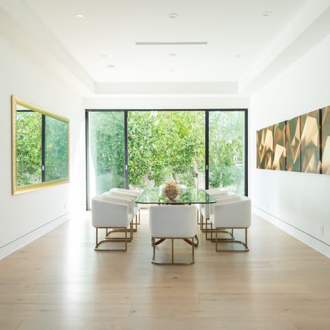 Huge sliding doors