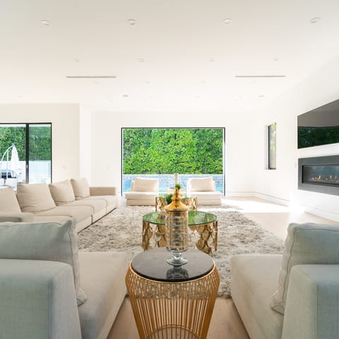 The sublime living area