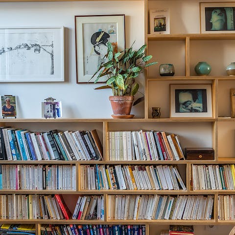 Take advantage of the extensive library