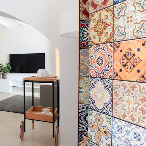A beautiful patterned screen