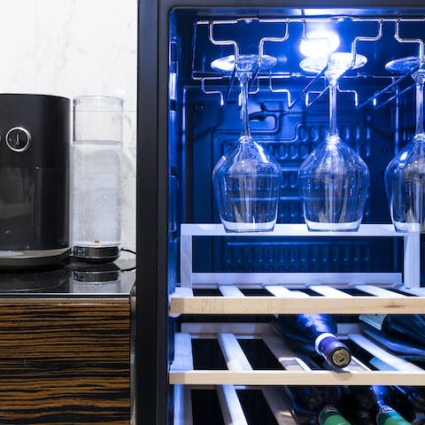 The specialised wine fridge