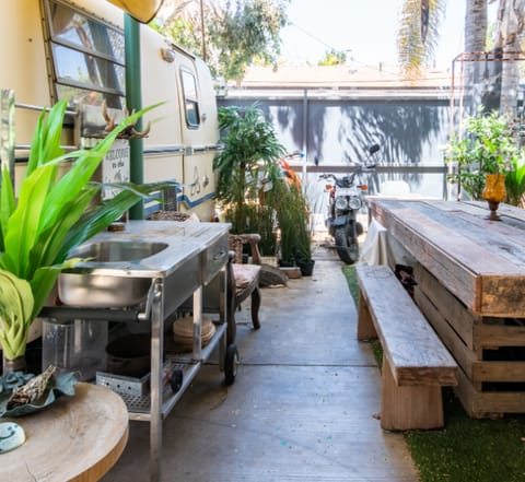 Channel the home's inspirational aura into creative dishes to enjoy alfresco