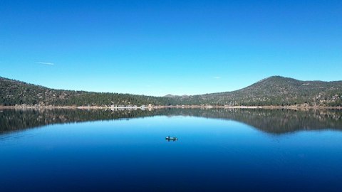 Swim, kayak, or paddleboard on Big Bear Lake, a short drive away