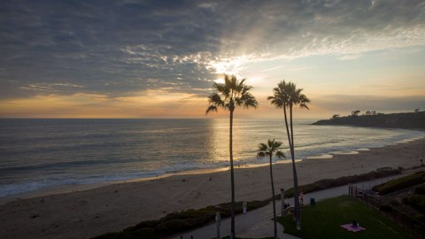 Experience Encinitas's iconic laid-back beach culture and glowing Pacific sunsets