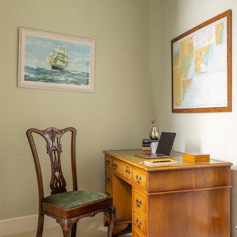 Work from home at one of the lavish bureau areas