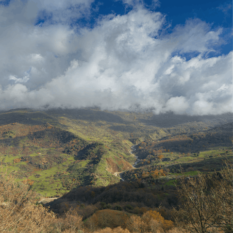 Go hiking in the spectacular mountains of the Nebrodi National Park