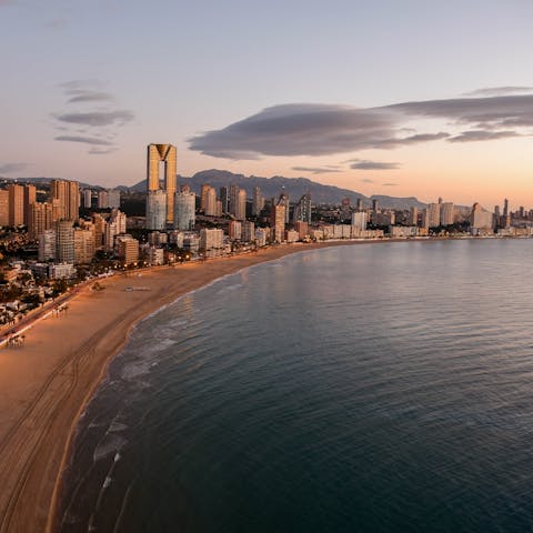 Spend the day on one of the Costa Blanca’s Blue Flag beaches