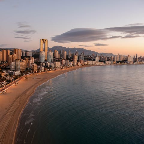 Spend the day on one of the Costa Blanca’s Blue Flag beaches
