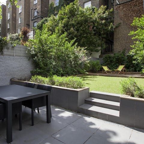 Plenty of garden space for the kids