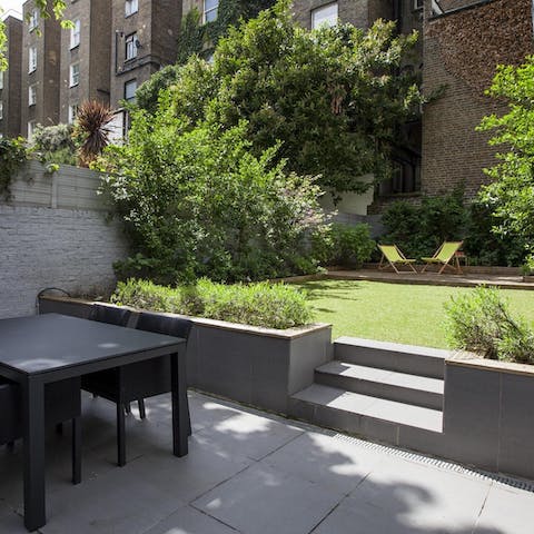 Plenty of garden space for the kids