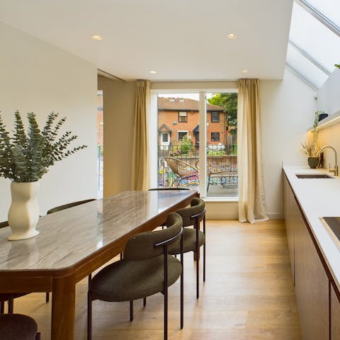 Savour the comfort of home cooking or head into Camden