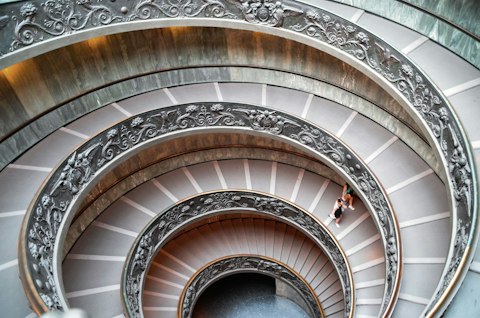Lose yourself in the Vatican Museums' unrivalled collection of world art, a one-minute stroll