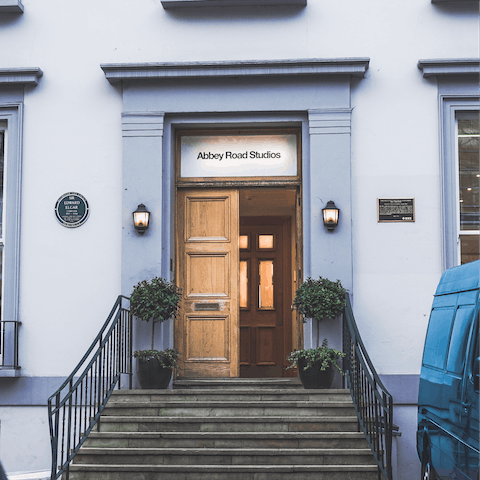 Hop on the bus to visit the famous Abbey Road Studios