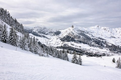 Carve through the French Alps' legendary high-altitude snowfields