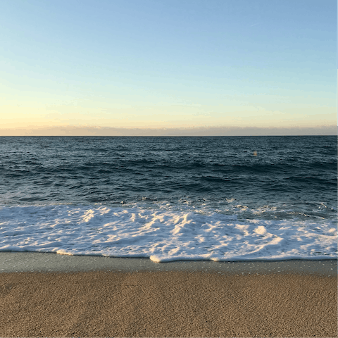 Let the sunshine wash over you on Byzakia Beach