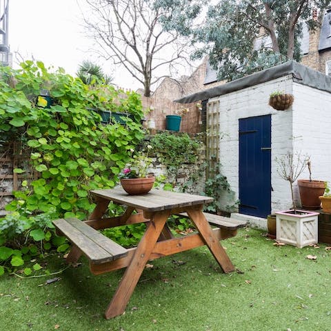 Spend time in the garden
