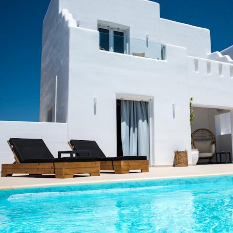 Stretch out by the pool and soak up the sun