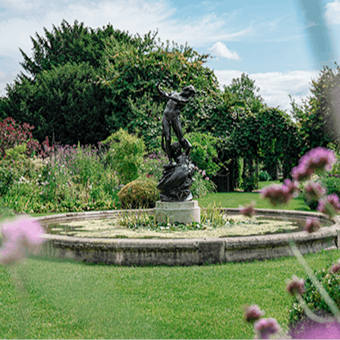 Pack a picnic for a day in Regent's Park, a five-minute walk away