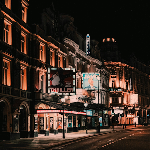 See a famous West End show at a nearby theatre