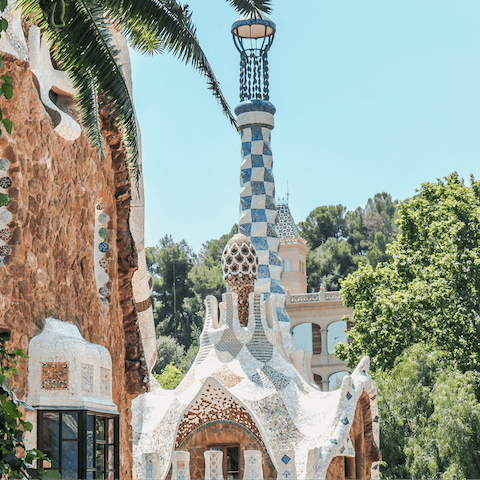 Stay in Barcelona's central Eixample district