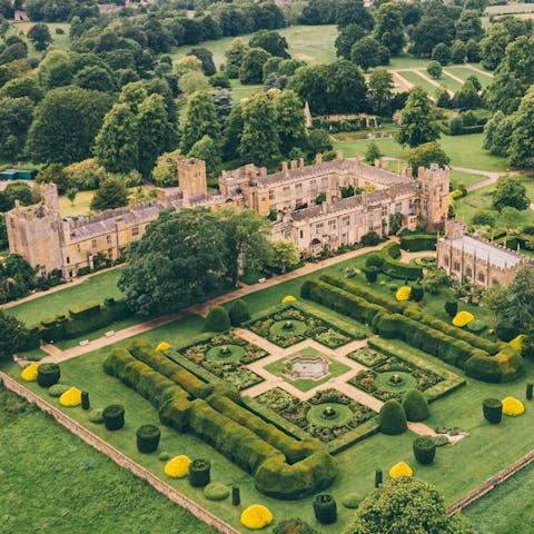 Explore the castle and gardens where King Charles I once took refuge