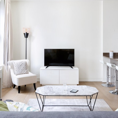 Smart TV with Netflix streaming