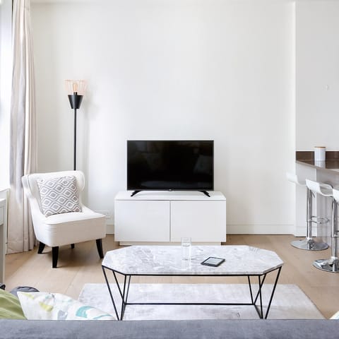 Smart TV with Netflix streaming