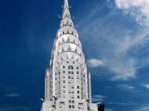 Look up at the The Chrysler Building