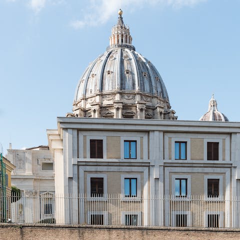 The view of St. Peter's