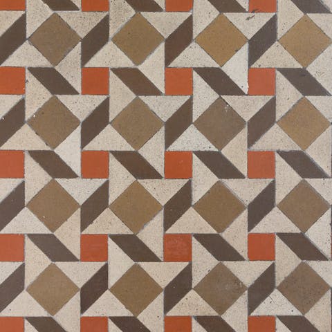 Exquisite tiles everywhere