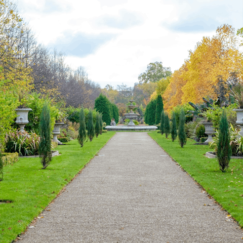 Enjoy a breath of fresh air in nearby Regent's Park