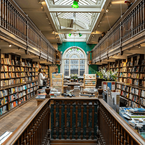 Find your new favourite read at the famous Daunt Books