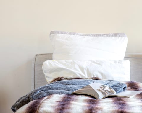 Look forward to sinking into your comfortable bed dressed in high-quality linens