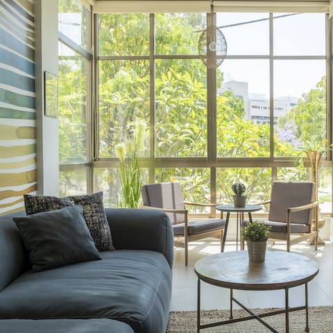 The industrial-esque windows