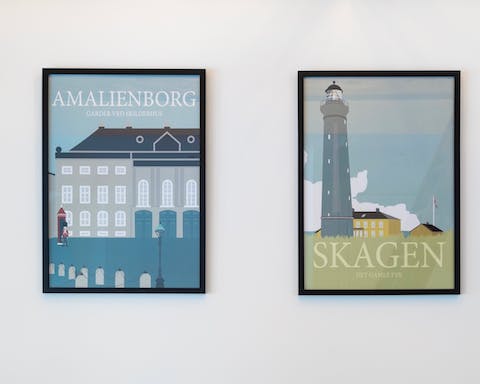 Handpicked retro-style posters