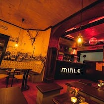 Play table tennis and grab a drink at Minimal Bar