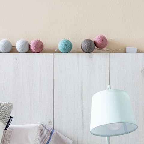 The woolen fairy lights