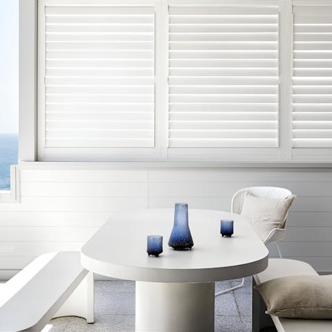 Unwind on the chic rooftop terrace