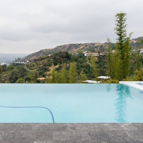 Stunning views across the Hills