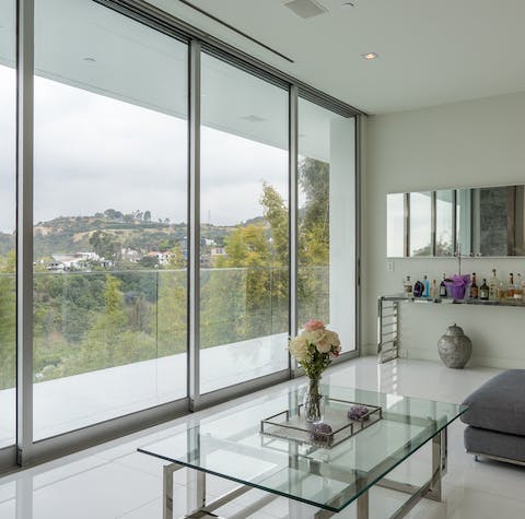 Floor-to-ceiling windows