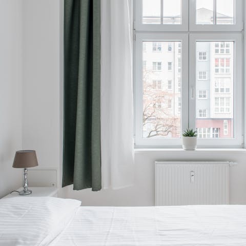 Lots of natural light