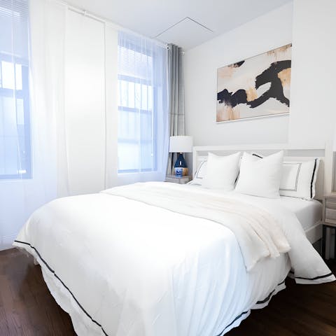 Wake refreshed, ready for another day of New York sightseeing