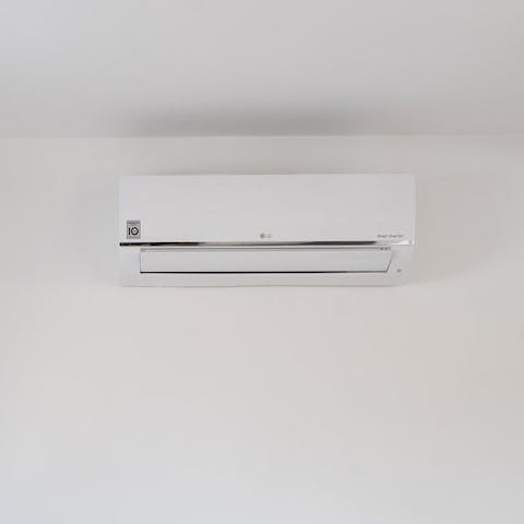 Always stay cool with A/C
