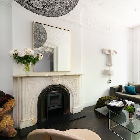 Spend chilly winter evenings with your family by the fire