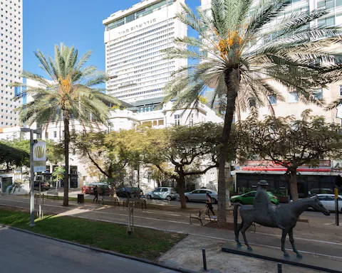 Located on vibrant Rothschild Boulevard
