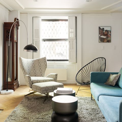Fun, patterned furniture