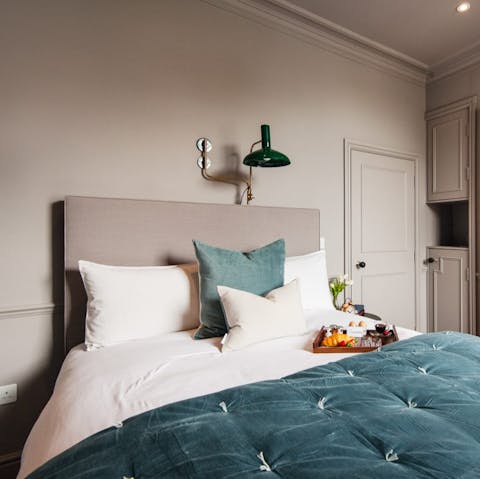 Get some much-needed rest after a long day exploring in the cosy bedroom