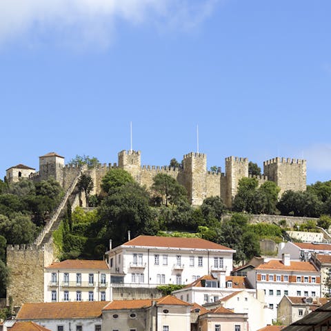 The view of Castle Saõ Jorge